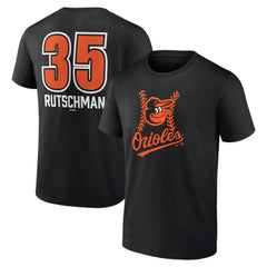 Adley Rutschman Baltimore Orioles Fastball Player Name & Number T-Shirt - MLB