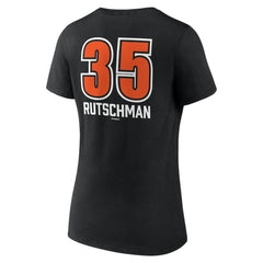 Adley Rutschman Baltimore Orioles Women's Fastball Player Name & Number V-Neck T-Shirt - MLB