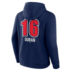 Jarren Duran Boston Red Sox Fastball Player Name & Number Pullover Hoodie - MLB
