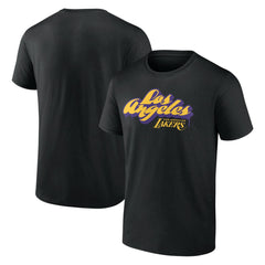 Los Angeles Lakers LA Graffiti T-Shirt Black - NBA