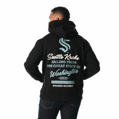 Seattle Kraken The Wild Collective Unisex Pullover Hoodie - Black - NHL