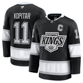 Anze Kopitar Los Angeles Kings Fanatics Home Premium Jersey - Black - NHL