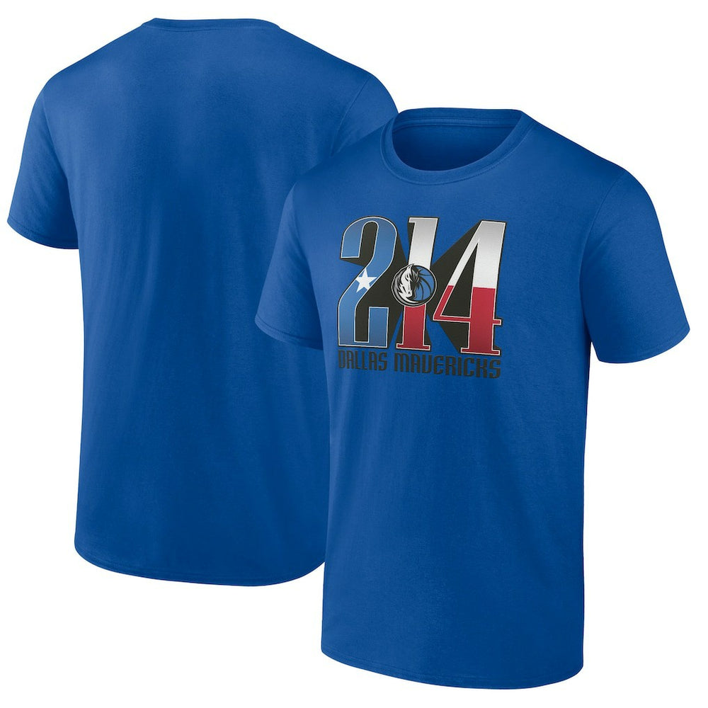 Dallas Mavericks Half Court Offense T-Shirt Blue - NBA