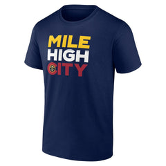Denver Nuggets Pick & Roll Coverage T-Shirt Navy - NBA