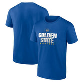 Golden State Warriors Pick & Roll Coverage T-Shirt Royal - NBA