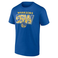 Golden State Warriors Full Court Press T-Shirt Royal - NBA