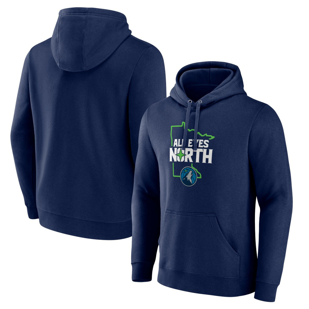 Minnesota Timberwolves Pick & Roll Coverage Pullover Hoodie Navy - NBA