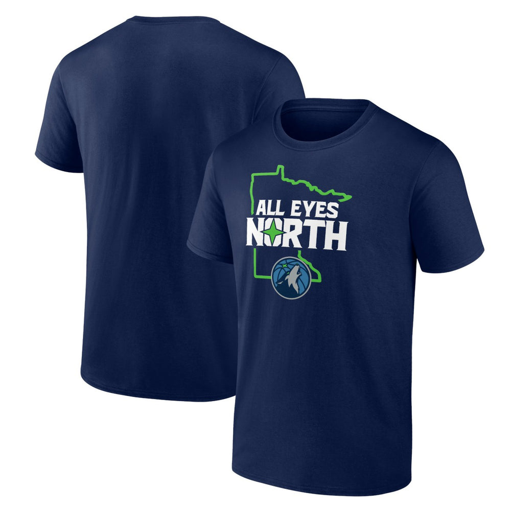 Minnesota Timberwolves Pick & Roll Coverage T-Shirt Navy - NBA