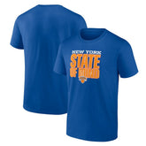 New York Knicks Pick & Roll Coverage T-Shirt Blue - NBA