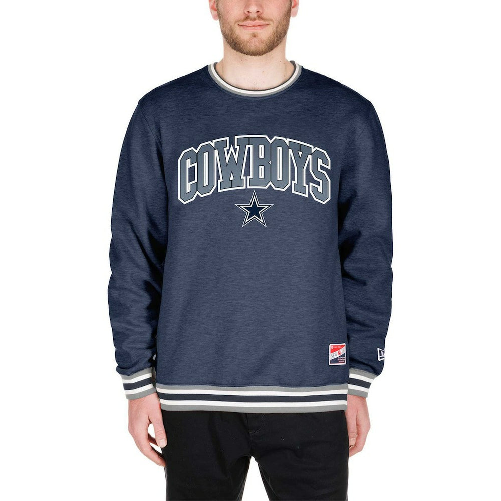 Dallas Cowboys New Era Big & Tall Pullover Sweatshirt Navy | NFL