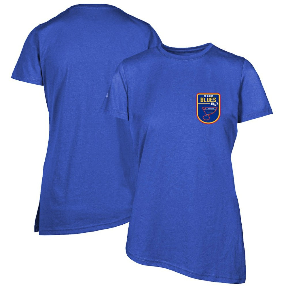 St. Louis Blues Levelwear Women's Retro Birch T-Shirt - Blue - NHL