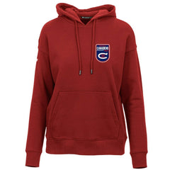 Montreal Canadiens Levelwear Women's Retro Adorn Pullover Hoodie - Red - NHL
