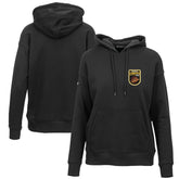 Vancouver Canucks Levelwear Women's Retro Adorn Pullover Hoodie - Black - NHL