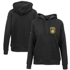 Boston Bruins Levelwear Women's Retro Adorn Pullover Hoodie - Black - NHL