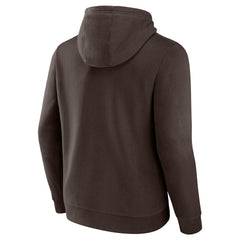 Cleveland Browns Team Lockup Pullover Hoodie Brown | Fanatics