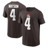 Deshaun Watson Cleveland Browns Player Name & Number T-Shirt Brown | Nike for Sale