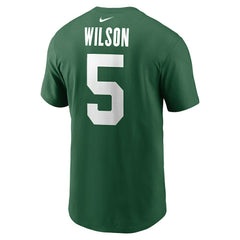 Garrett Wilson New York Jets Name & Number T-Shirt Green | Nike for Sale