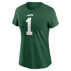 Sauce Gardner New York Jets Women's Player Name & Number T-Shirt Green | Nike for Sale