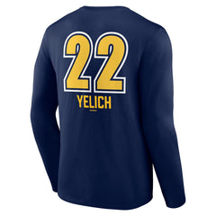 Christian Yelich Milwaukee Brewers Name & Number Fastball Long Sleeve T-Shirt - MLB