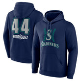 Julio Rodríguez Seattle Mariners Name & Number Fastball Pullover Hoodie - MLB