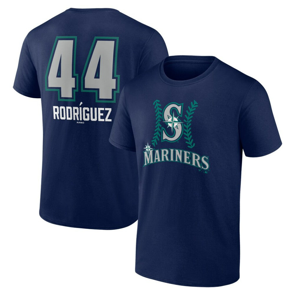 Julio Rodríguez Seattle Mariners Name & Number Fastball T-Shirt - MLB