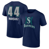 Julio Rodríguez Seattle Mariners Name & Number Fastball T-Shirt - MLB