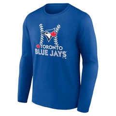 Vladimir Guerrero Jr. Toronto Blue Jays Name & Number Fastball Long Sleeve T-Shirt - MLB