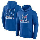 Vladimir Guerrero Jr. Toronto Blue Jays Name & Number Fastball Pullover Hoodie - MLB