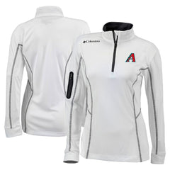 Arizona Diamondbacks Columbia Women's Omni-Wick Shotgun Quarter-Zip Pullover Top - MLB