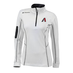 Arizona Diamondbacks Columbia Women's Omni-Wick Shotgun Quarter-Zip Pullover Top - MLB