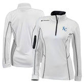 Kansas City Royals Columbia Women's Omni-Wick Shotgun Quarter-Zip Pullover Top - MLB