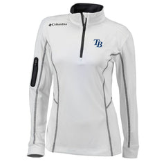 Tampa Bay Rays Columbia Women's Omni-Wick Shotgun Quarter-Zip Pullover Top - MLB