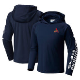 St. Louis Cardinals Columbia Youth Terminal Tackle Long Sleeve Hoodie T-Shirt - MLB
