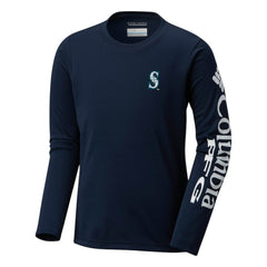 Seattle Mariners Columbia Youth Terminal Tackle Long Sleeve T-Shirt - MLB