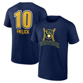 Sal Frelick Milwaukee Brewers Name & Number Fastball T-Shirt - MLB