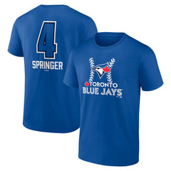 George Springer Toronto Blue Jays Name & Number Fastball T-Shirt - MLB