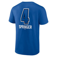 George Springer Toronto Blue Jays Name & Number Fastball T-Shirt - MLB