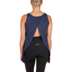 Dallas Cowboys New Era Women's Space-Dye Active Tank Top Navy | NFL