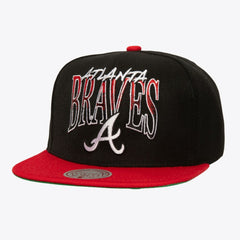 Atlanta Braves Mitchell & Ness Rise Up Snapback Hat - MLB
