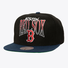Boston Red Sox Mitchell & Ness Rise Up Snapback Hat - MLB