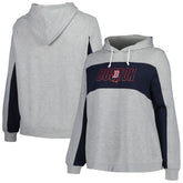 Boston Red Sox Profile Women's Plus Size Pullover Jersey Hoodie - MLB