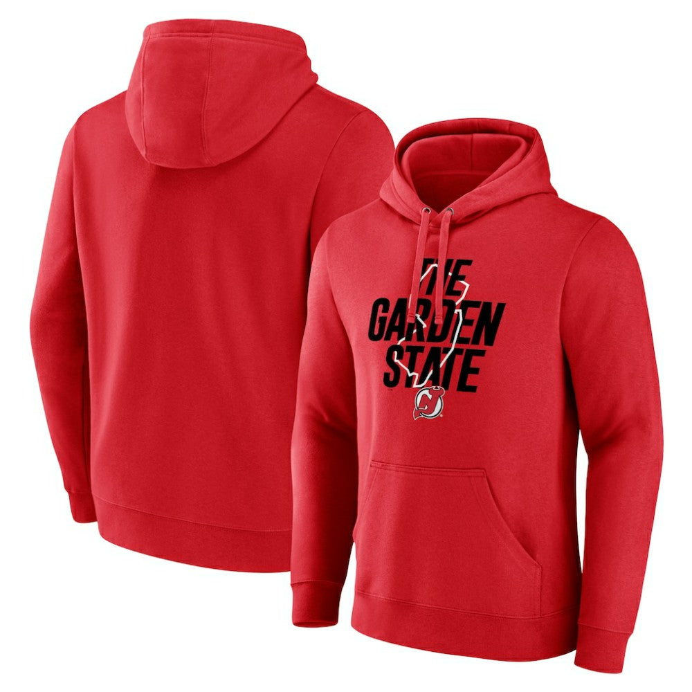 New Jersey Devils Native Pullover Hoodie - Red - NHL