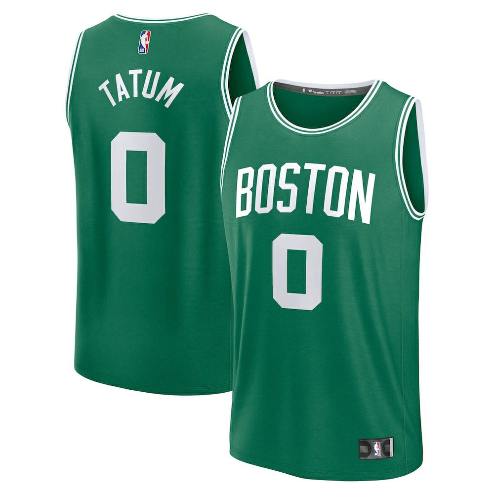 Jayson Tatum Boston Celtics Fast Break Replica Player Jersey Icon Edition Kelly Green - NBA
