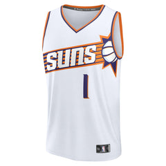 Devin Booker Phoenix Suns Fast Break Replica Player Jersey Association Edition White - NBA