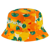 Miami Dolphins New Era Citrus Bucket Hat Orange | NFL