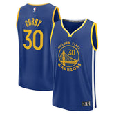 Stephen Curry Golden State Warriors Fast Break Replica Jersey Icon Edition Royal - NBA