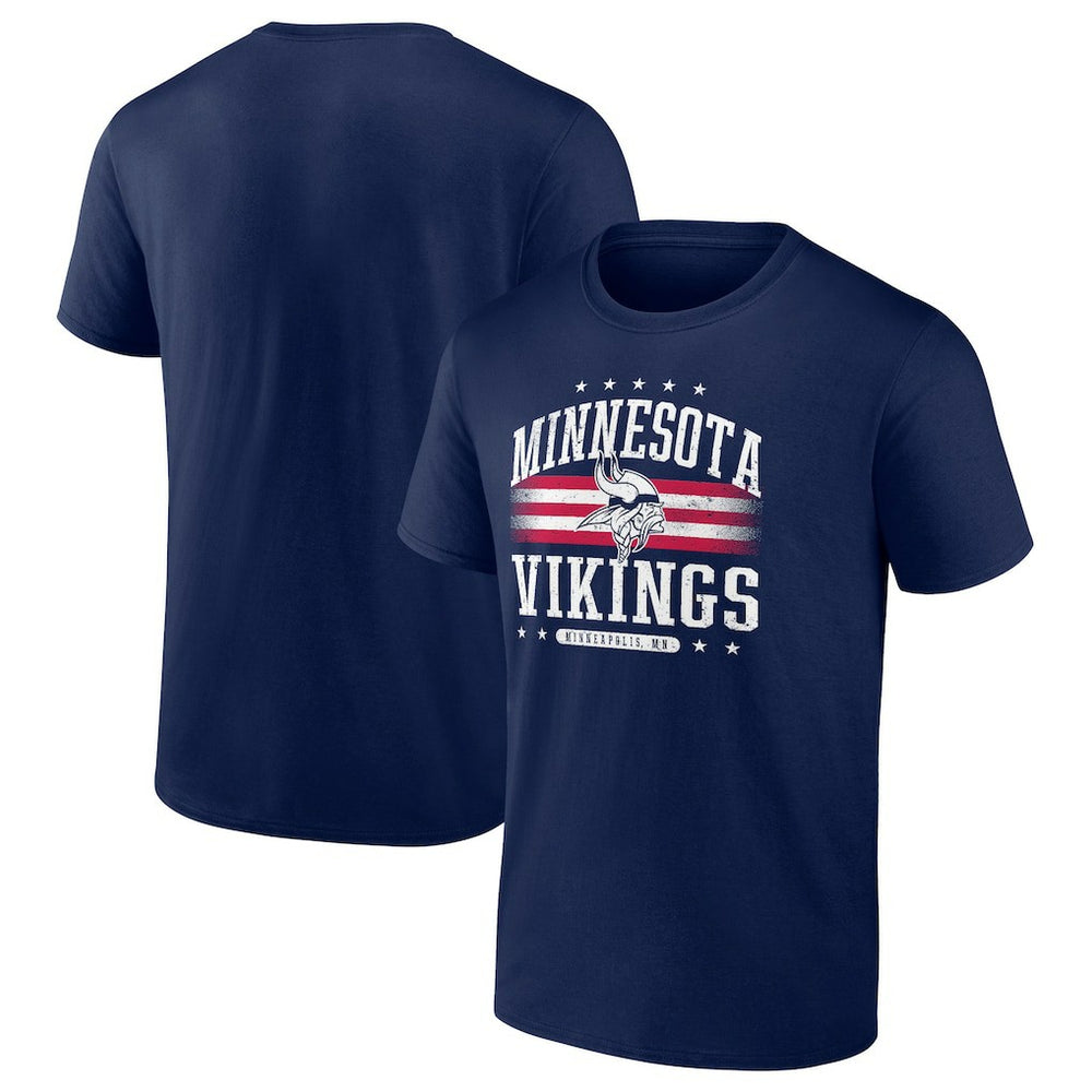 Minnesota Vikings Americana Team T-Shirt Navy | NFL