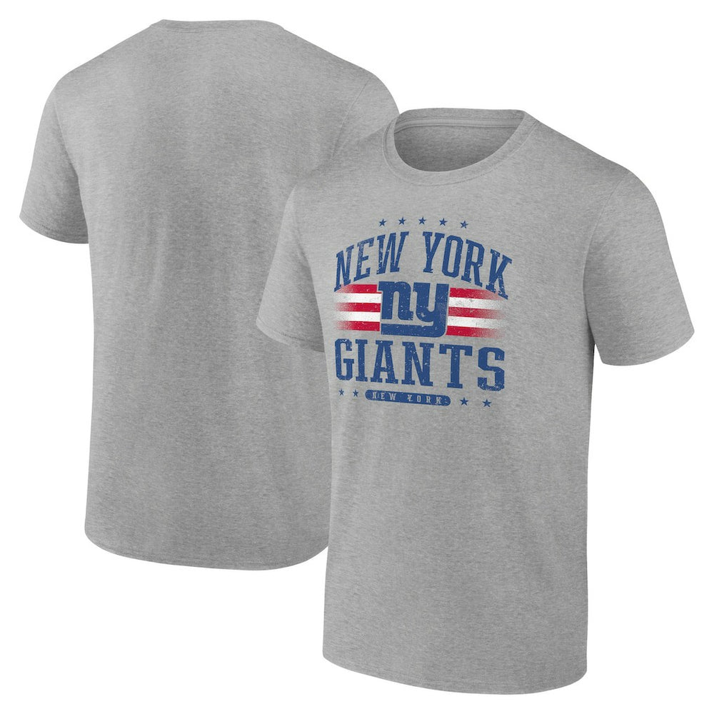 New York Giants Americana Team T-Shirt Heather Gray | NFL
