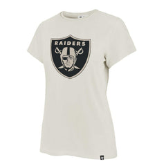 Las Vegas Raiders '47 Women's Panthera Frankie T-Shirt Cream | 47 brand
