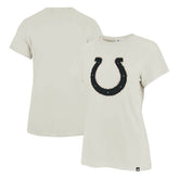 Indianapolis Colts '47 Women's Panthera Frankie T-Shirt Cream | 47 brand